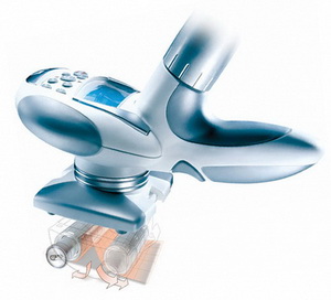 Действие манипулы аппарата LPG