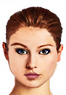 Круглое лицо